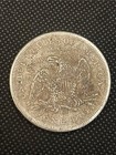 1847 Seated Liberty Silver Dollar  1 No Motto Business Strike Philadelphia