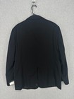 Brooks Brother Suit Jacket Mens Size 48r Black Classic Fit Stretch Wool Blend