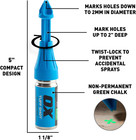 Tools Tuff Shot Deep Reach Marker Tool  Drill Hole Markers  Chalkshot Of Non Per