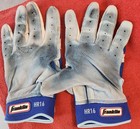 Hunter Renfroe Game Used Team Issued Kc Royals Franlin Batting Gloves Mlb Loa