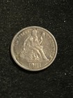 Love Token 1888 Seated Liberty Dime Ornate Design T451