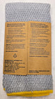 Norwex Kitchen Cloth Baclock Microfiber Towel Graphite Grey Yellow Trim Nwt