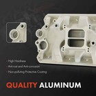 Aluminum Dual Plane 4 Barrel Intake Manifold For Amc V8 Gas 304 360 390 401 Jeep