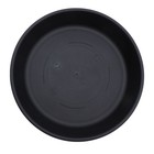 The Hc Companies Classic 17 5  Round Plastic Plant Pot Saucer Drip Tray  Black