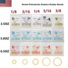 5000pcs Dental Ortho Elastic Rubber Bands 3 5 5 0 6 5 Oz Latex Braces Zoo Pack
