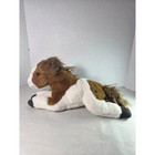 Fao Schwarz Plush Horse Brown White Pinto Stuffed Animal Floppy 12 Inch