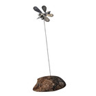 Vintage Mid Century Moving Firefly Lightning Bug Sculpture