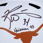 Ricky Williams Texas Longhorns Signed Riddell Replica Helmet W heisman 98 Insc