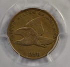 1858 Flying Eagle Cent  Pcgs Xf  40