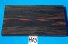 1 Pair Macassar Ebony Knife Scales 3 8  X 1-1 2 X 5  Each Piece exotic Wood