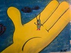 Spongebob Squarepants Original Production Cel Cell Animation Art