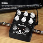 Joyo Extreme Metal Guitar Pedal 3 Band Eq Low-mid-high Gain Boost Distortion