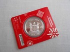 2019 Coca-cola Holiday Santa 1-tr Oz   999 Silver Coin Reserve Bank Of Fiji