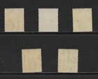 Bermuda Scott 82 Mnh X 5 - 1922 1 2p Green Issue - Caravel