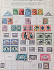 Old Album Pages Of Stamps From Transvaal   S  Africa        Stock  914