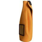 Veuve Clicquot Brut Champagne Cooler Sleeve Jacket Bottle Holder W  Leather Trim