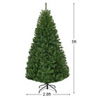 4ft-9ft Pre-lit Artificial Christmas Tree Xmas Decoration Pine Tree W  Lights