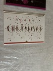 Papyrus Lot Of 6 Christmas Holiday Cards  Pretty Tree Ornaments Glitter New