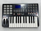Akai Mpk25    25-key Keyboard Controller With Mpc Pads   Working
