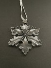 Swarovski Crystal 2016 Annual Snowflake Star Christmas Holiday Ornament 5180210