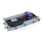 Metal Chassis W  Smoke Unit Gearbox Motor For Henglong 1 16 Sherman Tank 3898