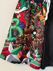 Bktsqd Black   Multicolor Holiday Print Athletic Shorts Yl