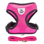 Adjustable Cat Harness And Lead Set     Escape-proof Vest Leash For Cats  Kittens