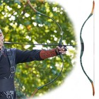 Archery Traditional Bow Hunting Mongolian Horse Bow Recurve Bow Hunting 20-50lbs