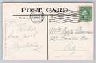 Jewish Happy New Year Zion Flag Dove C1916 Judaica Postcard Hebrew Publishing Co
