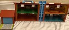 Vtg Fisher Price Little People Play Family House 952 Brown Tudor 80s With Extras