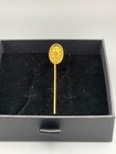 Antique Victorian Monogram W Stick Pin Gold Filled Initial Lapel