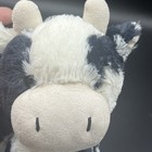 Jellycat Bashful Calf Cow Plush 12  Medium Black White Stuffed Animal Retired