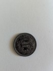 1861 Seated Liberty Half Dime Silver Coin Civil War Era  811b