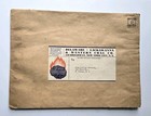 Large Vintage Envelope -  Delaware  Lackawanna And Western Coal Co  - Blue Coal