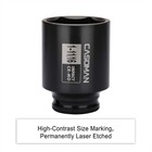 6-point 1 2-inch Drive Deep Impact Socket- 1-11 16   sae   Cr-mo  1 2-inch Drive