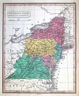 1828 Jh Young Map Us States Ny Pa Nj Md De Va Washington New York City Richmond