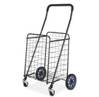  hot Sale mainstays Metal Rolling Utility Shopping Cart Foldable Laundry Grocery
