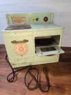 Vintage Little Lady Electric Toy Stove Oven Metal Child s Baking Oven