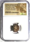 Julius Caesar Ar Denarius Silver Venus Roman Coin 46 Bc - Certified Ngc Vf