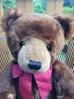 Fao Schwarz Toys R Us Large 23  Faux Mink Teddy Bear Plush Stuffed Animal Euc 