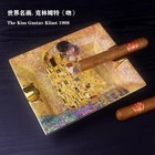 Cigar Ashtray Porcelain Cigarette Holder Gustav Klimt Kiss Home Decoration Gift