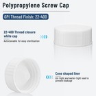 100 500pcs 20ml Scintillation Vial Small Bottle Glass Counting Vials Cone Liner