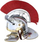 Medieval Warrior Roman Imperial Centurion Historical Helmet Armor 18g Steel