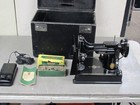 Singer Portable Electric Sewing Machine 221-1 With Original Case Ested