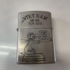 Authentic 1968 Vietnam War Zippo Lighter Snoopy Engraved Peanuts Vintage Rare