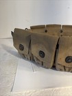 Vintage Wwi Army   Us Military Russell 1918 Canvas Web Ammo Belt W  10 Pouches