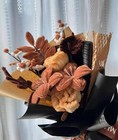 Leline s Pipe Cleaners  50 Pieces Chenille Stem For Crafts  Brown 12in  Coffee