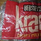 Nos Vintage Hersheys Krackel Bar Inflatable Pillow Pool Float Store Display Sign