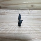 Antique Eagle Finial Spread Wings Cast Iron Miniature 1  X 1 1 2 