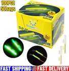 100pc Clip-on Fishing Glow Sticks For Pole Fishing Rod Tip Light Fish Pole Light